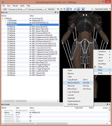 nifskope|Outfit Studio 6: Intro to NifSkope (and how to reorder meshes).